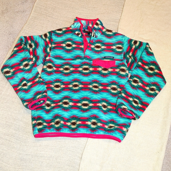 Patagonia Sweaters - Patagonia aztec desert fleece pullover